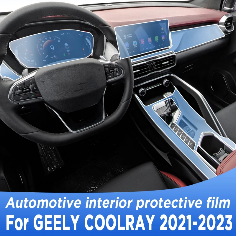For GEELY COOLRAY 2023 2022 2021 Gearbox Panel Navigation Automotive Interior Screen Protective Film TPU Anti-Scratch Sticker
For GEELY COOLRAY 2023 2022 2021 Gearbox Panel Navigation Automotive Interior Screen Protective Film TPU Anti-Scratch Sticker