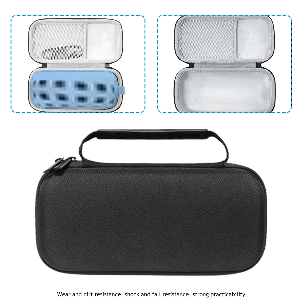 EVA Portable Carrying Case for BOSE Soundlink Flex Speaker Bluetooth-compatible Semi-Waterproof Shockproof Durable Storage Bag
EVA Portable Carrying Case for BOSE Soundlink Flex Speaker Bluetooth-compatible Semi-Waterproof Shockproof Durable Storage Bag