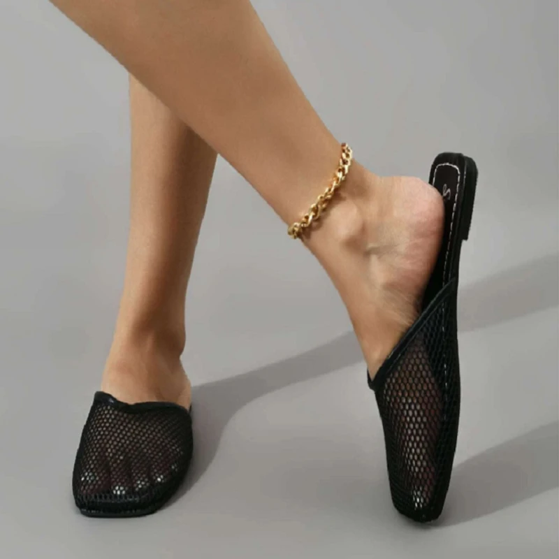 Women's Summer Home Slippers 2022 New Mesh Flat Shoes Square Toe Casual Sandals Wholesale Shoes For Women Zapatos de mujer
Women's Summer Home Slippers 2022 New Mesh Flat Shoes Square Toe Casual Sandals Wholesale Shoes For Women Zapatos de mujer
