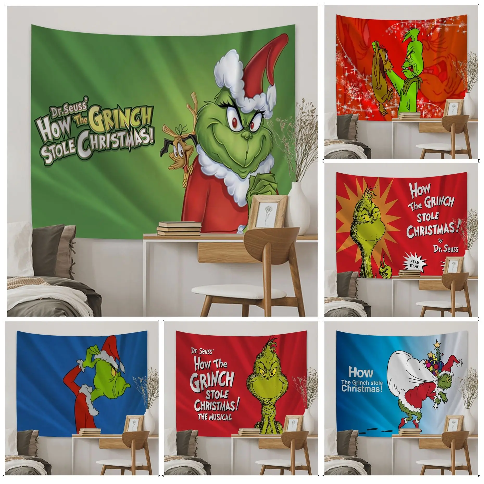 The Grinch Hippie Wall Hanging Tapestries Home Decoration Hippie Bohemian Decoration Divination Kawaii Room Decor
The Grinch Hippie Wall Hanging Tapestries Home Decoration Hippie Bohemian Decoration Divination Kawaii Room Decor