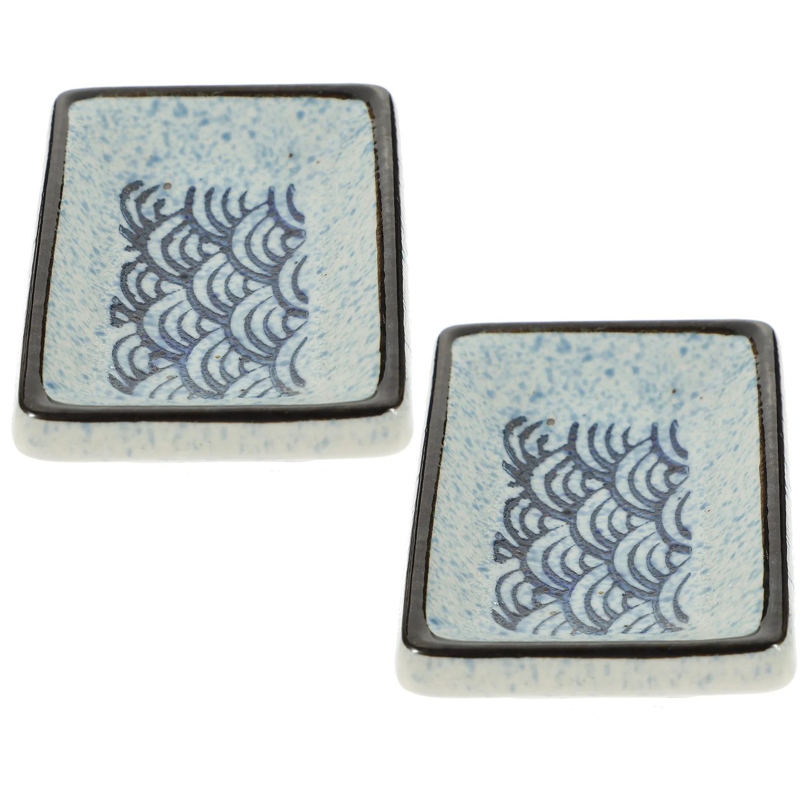2pcs Japanese Design Dishes Decorative Dishes Dipping Bowls Ceramic Seasoning Containers
2pcs Japanese Design Dishes Decorative Dishes Dipping Bowls Ceramic Seasoning Containers