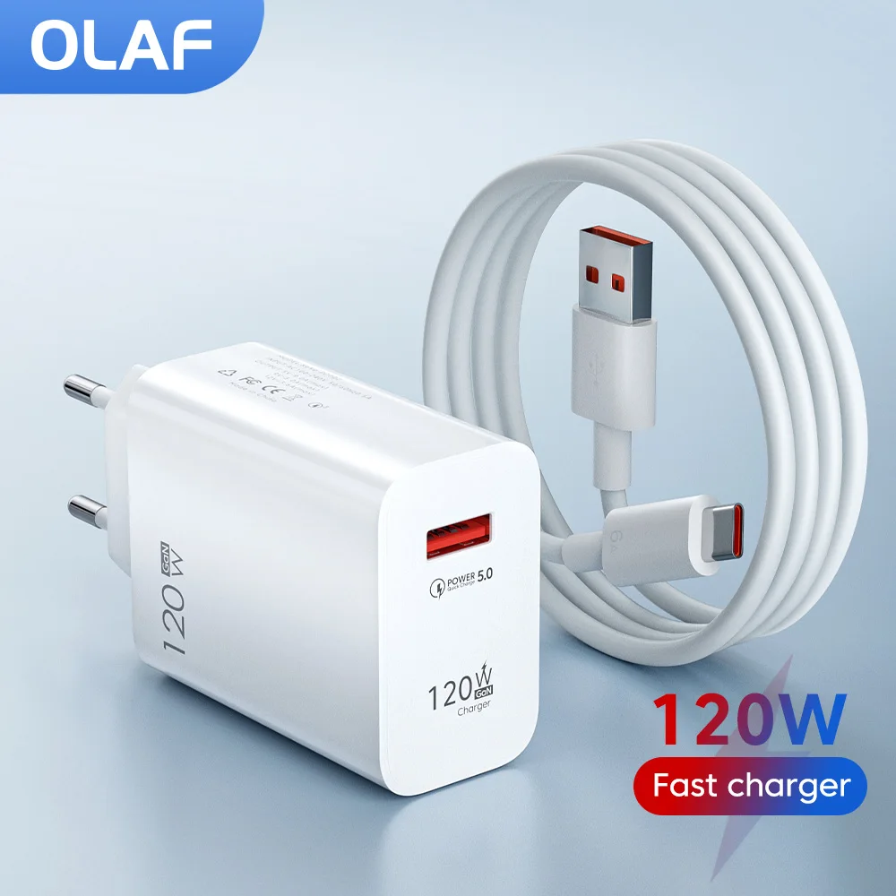 120W USB Charger Fast Charging QC3.0 USB C Cable Type C Mobile Phone Chargers For Xiaomi 12/12pro Samsung Huawei Oneplus POCO F3
120W USB Charger Fast Charging QC3.0 USB C Cable Type C Mobile Phone Chargers For Xiaomi 12/12pro Samsung Huawei Oneplus POCO F3