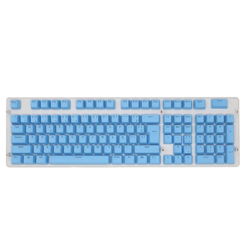 Brazilian Portuguese Mechanical Keyboard Keycaps OEM Ergonomic 108 Keys ABS Oil-resistant Replacement Key Caps
Brazilian Portuguese Mechanical Keyboard Keycaps OEM Ergonomic 108 Keys ABS Oil-resistant Replacement Key Caps