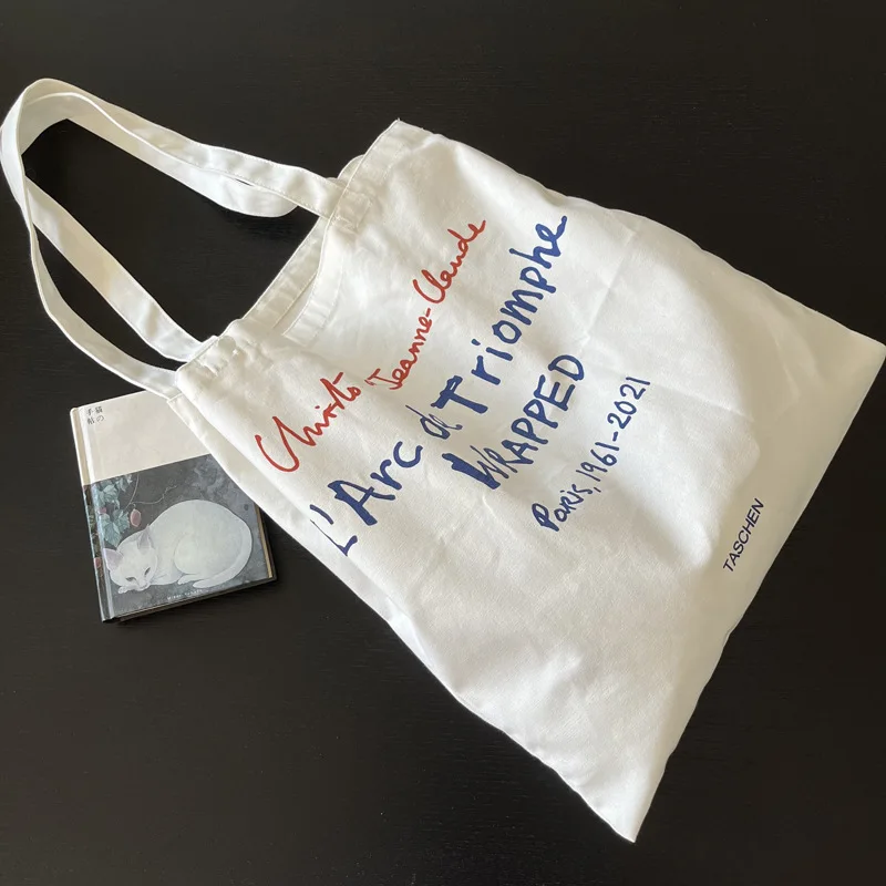 Large-Capacity Brand Canvas Red Blue Letter Printed All-Match Western-Style High-Quality Texture Women Shoulder Tote Handbag
Large-Capacity Brand Canvas Red Blue Letter Printed All-Match Western-Style High-Quality Texture Women Shoulder Tote Handbag