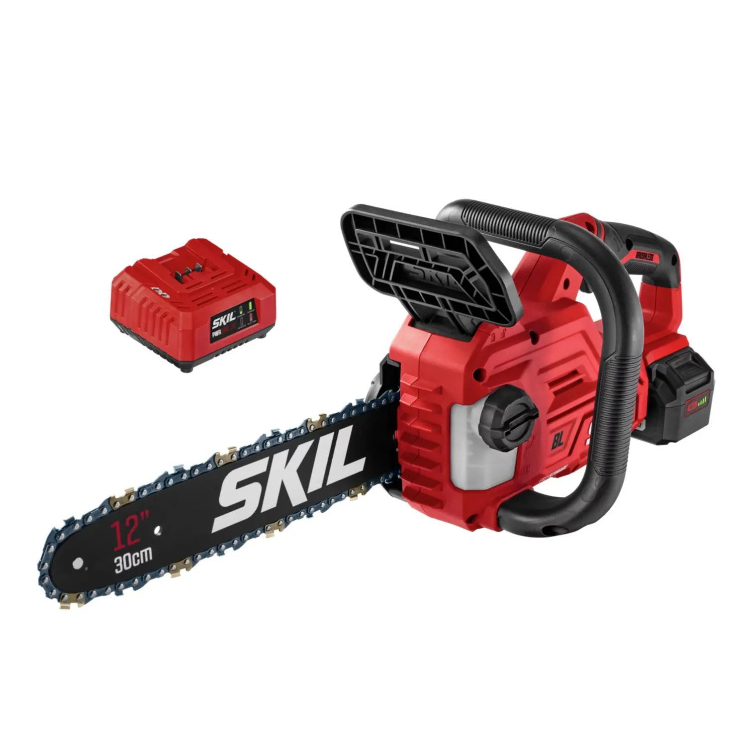 SKIL PWR CORE 20™ 20-Volt 12'' Brushless Chainsaw Kit with 4.0Ah Battery and Charger power tools
SKIL PWR CORE 20™ 20-Volt 12'' Brushless Chainsaw Kit with 4.0Ah Battery and Charger power tools