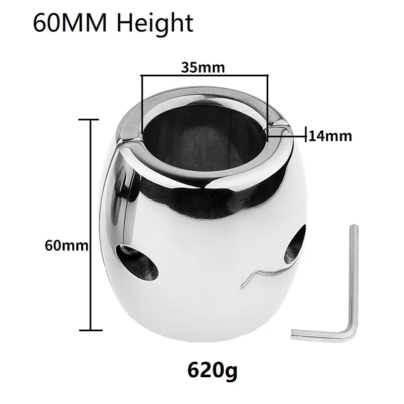 Утяжелитель на мошонку большой с ключом DD Джага-Джага МиФ Ballstretcher 742-09 PP DD - Джага-Джага - Эрекционные кольца - Купить