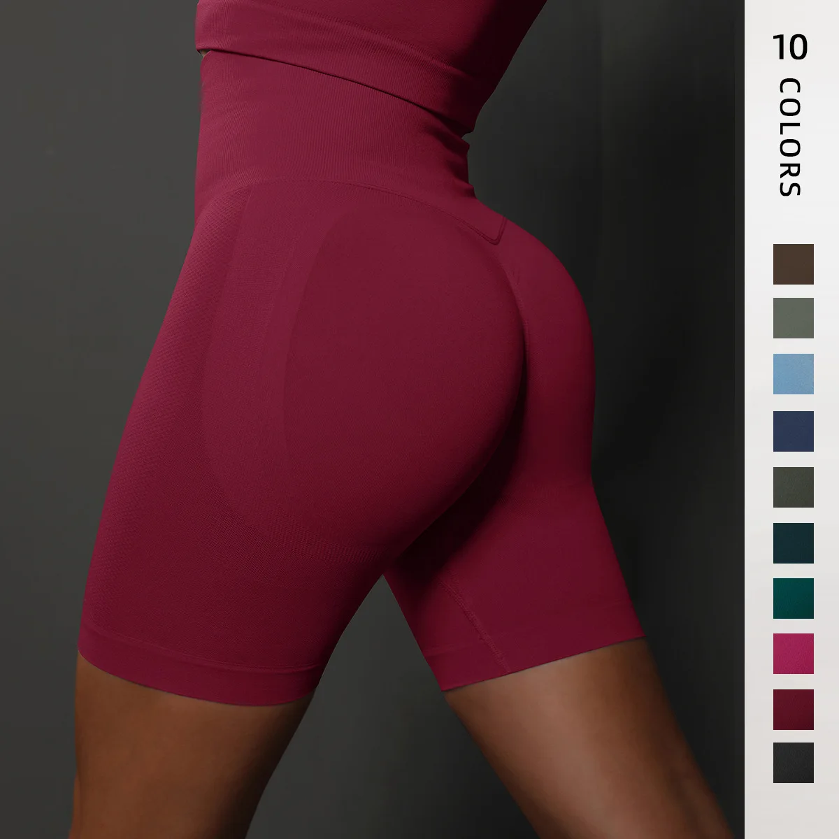 Women Workout Gym Running High Waist Burgundy Yoga Shorts Fitness Seamless Sport Shorts Push Up Hip Super Stretchy
Women Workout Gym Running High Waist Burgundy Yoga Shorts Fitness Seamless Sport Shorts Push Up Hip Super Stretchy