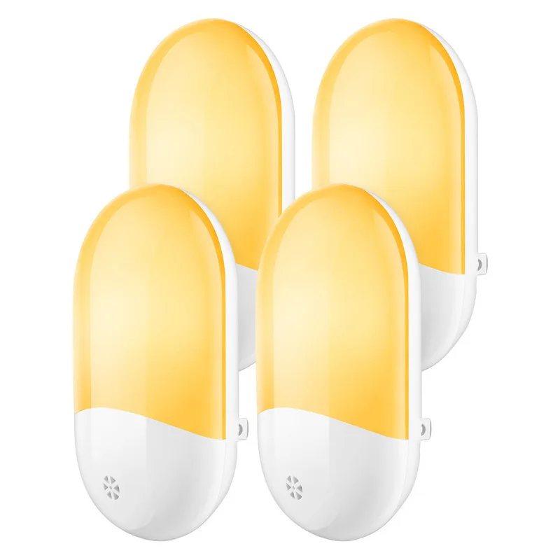4PCS Led Night Light Warm White Socket Human Body Sensor Light for Corridor Baby Sleeping Bedroom Kids Stairs Gallway Lamp
4PCS Led Night Light Warm White Socket Human Body Sensor Light for Corridor Baby Sleeping Bedroom Kids Stairs Gallway Lamp