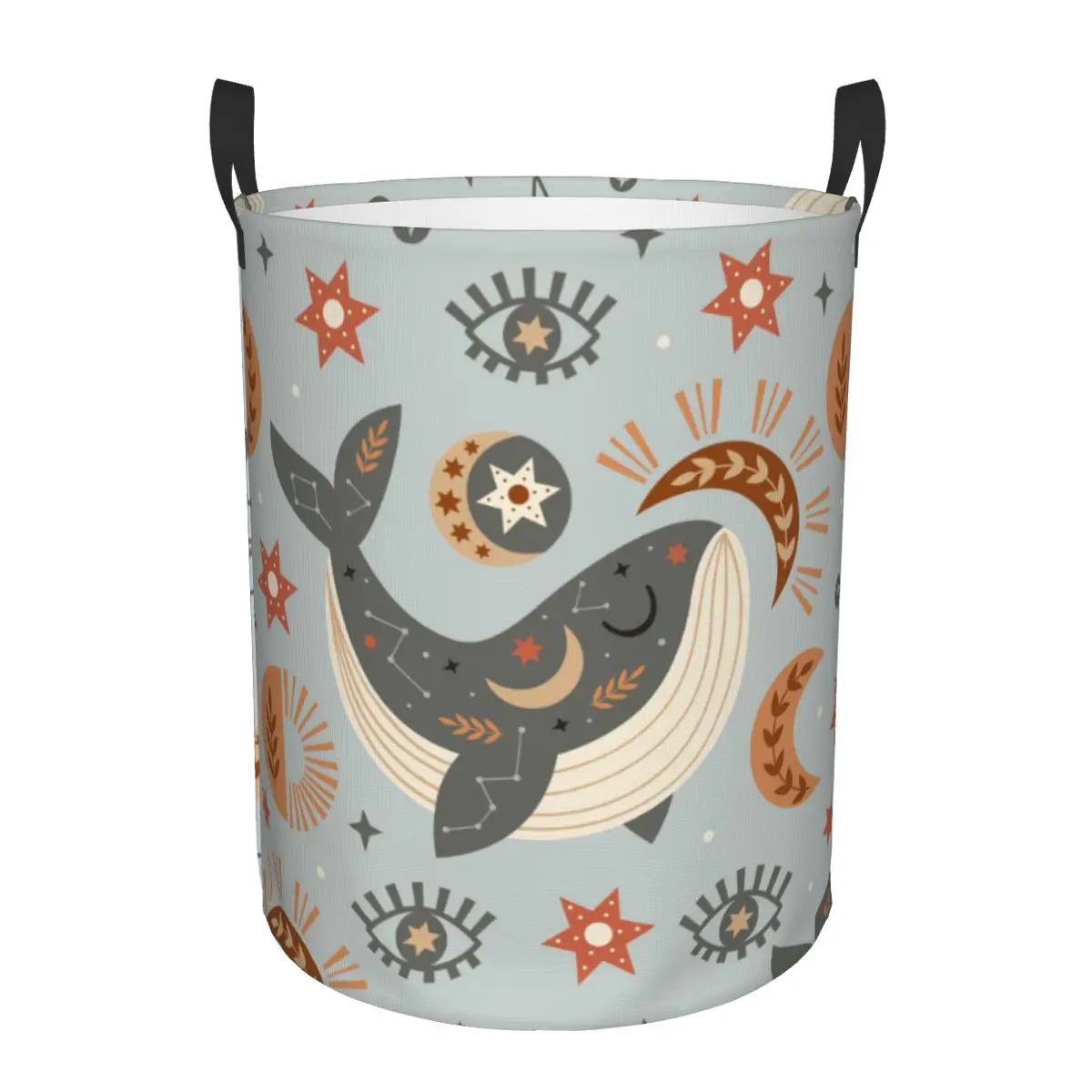 Laundry Basket Celestial Whale Moon Eye Sun Cloth Folding Dirty Clothes Toys Storage Bucket Household Storage Basket
Laundry Basket Celestial Whale Moon Eye Sun Cloth Folding Dirty Clothes Toys Storage Bucket Household Storage Basket