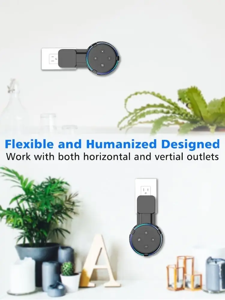 ROR SPORTLINK Outlet Wall Mount Hanger Holder Stand Space Saving for Alexa Echo Dot 3rd Generation and Other Round Voice Assista
ROR SPORTLINK Outlet Wall Mount Hanger Holder Stand Space Saving for Alexa Echo Dot 3rd Generation and Other Round Voice Assista