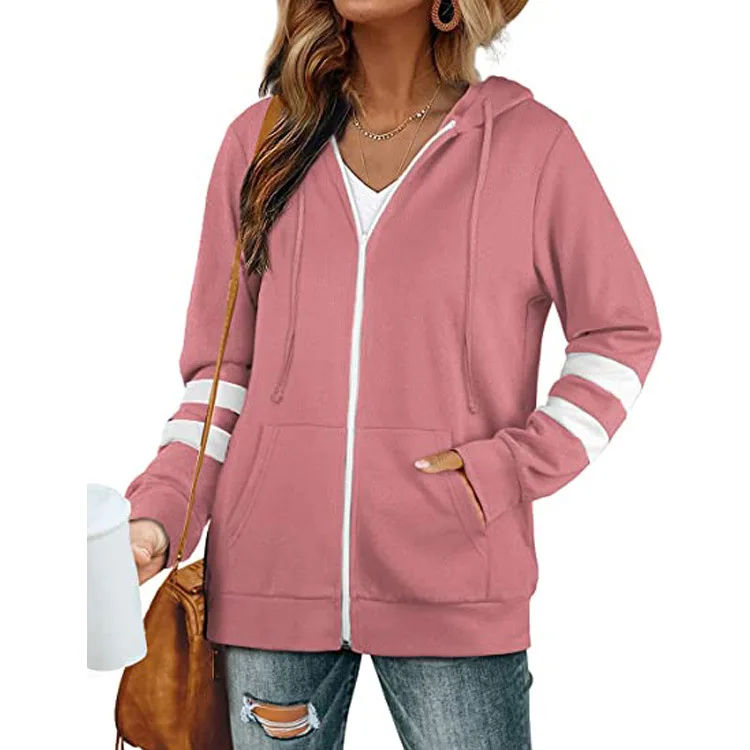 Women's Fashion Casual Cardigan Hoodie Zipper Sweater Spring and Autumn Female Coats Lady Long Sleeve Jacket
Women's Fashion Casual Cardigan Hoodie Zipper Sweater Spring and Autumn Female Coats Lady Long Sleeve Jacket