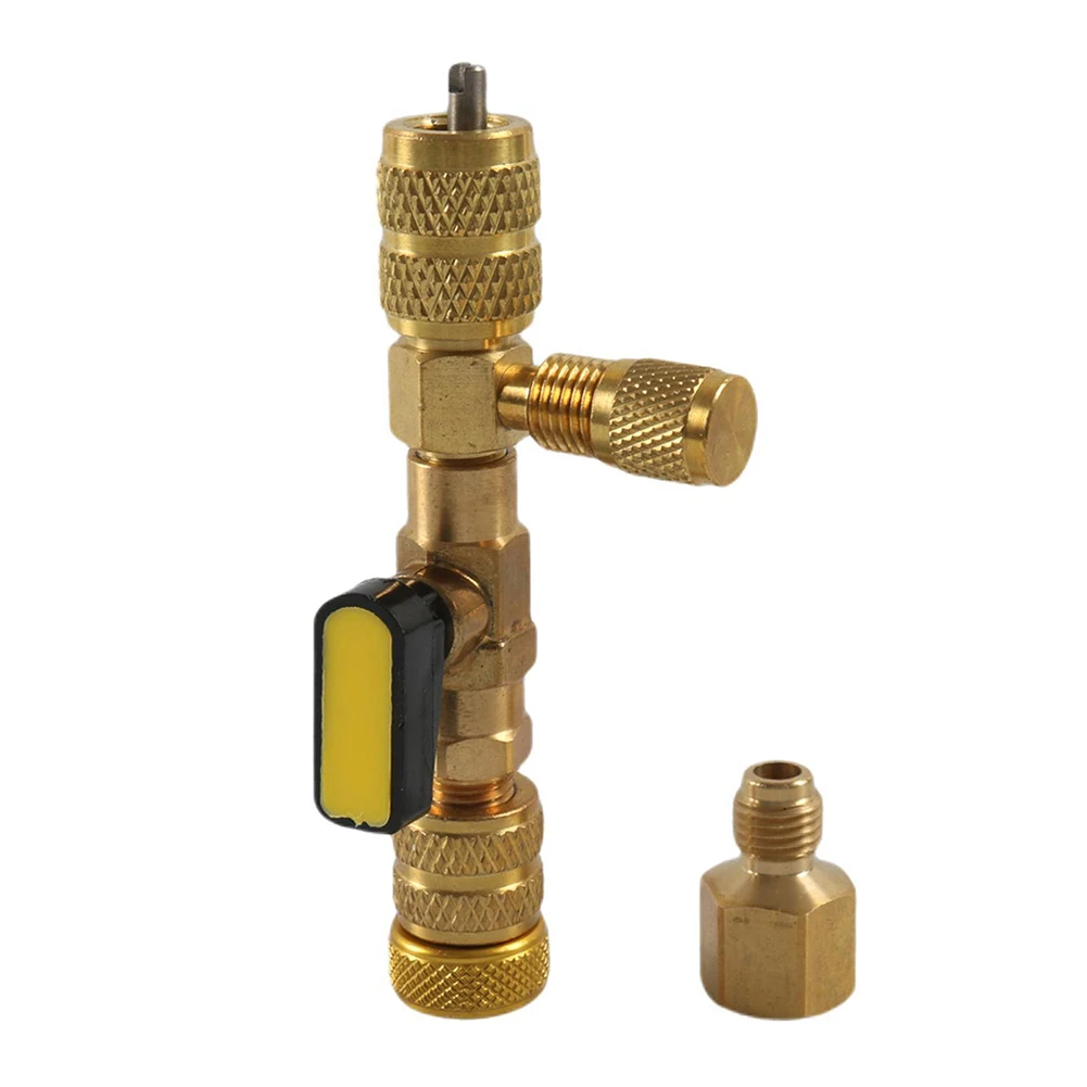 1/4\\\" Valve Core Remover Installer For R12/R22/R410A/R32R HVAC AC System Stainless Steel Ball And Brazed Side Joint Design
1/4\\\" Valve Core Remover Installer For R12/R22/R410A/R32R HVAC AC System Stainless Steel Ball And Brazed Side Joint Design