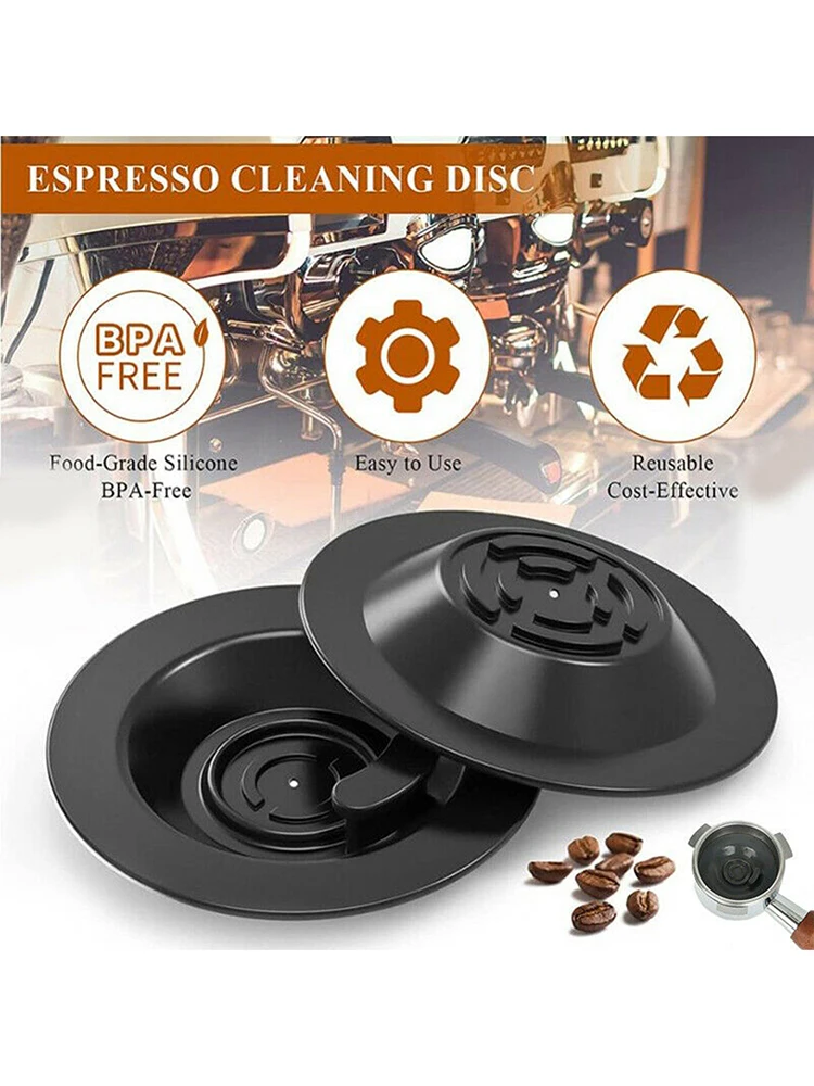 Coffee Machine Blind Handle Recoil Cleaning Silicone Cleaning Pad Cleaning Disc For Breville BES900 BES920 BES980 Kitchen Tools
Coffee Machine Blind Handle Recoil Cleaning Silicone Cleaning Pad Cleaning Disc For Breville BES900 BES920 BES980 Kitchen Tools