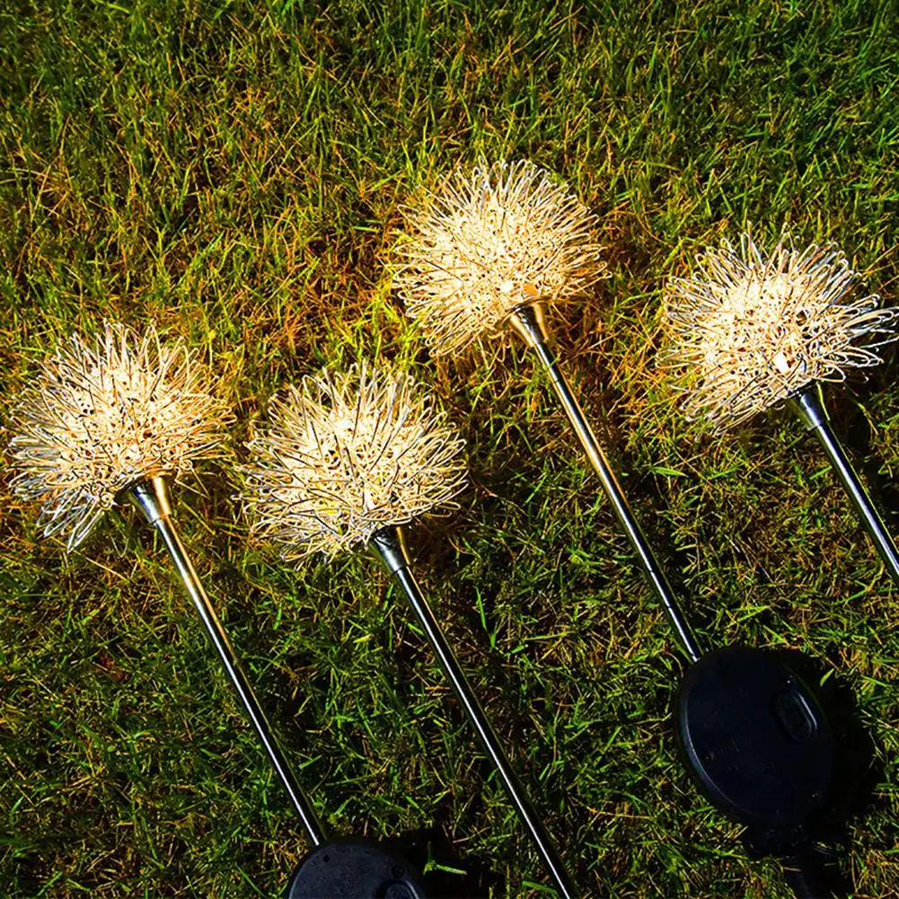 Yfashion 2pcs Led Solar Lamp Dandelion Shape Outdoor Luminous Fairy Lights For Garden Lawn Decoration LED Outdoor Lighting 2022
Yfashion 2pcs Led Solar Lamp Dandelion Shape Outdoor Luminous Fairy Lights For Garden Lawn Decoration LED Outdoor Lighting 2022