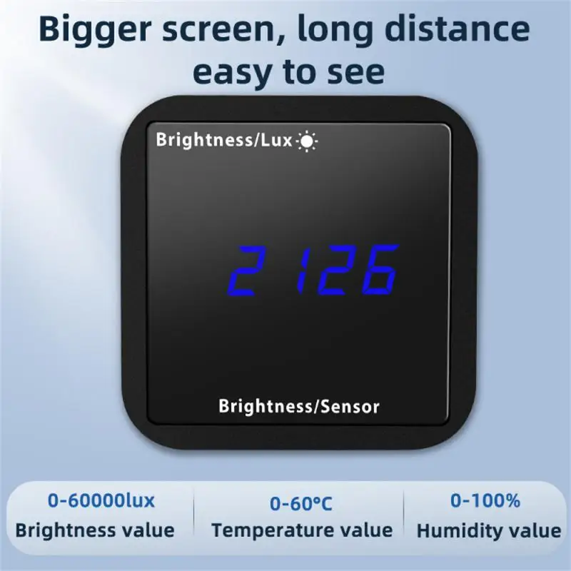 Tuya WIFI/ZigBee Brightness Sensor With Temperature And Humidity Detection Light Detector Llluminance Sensor Alexa Home
Tuya WIFI/ZigBee Brightness Sensor With Temperature And Humidity Detection Light Detector Llluminance Sensor Alexa Home