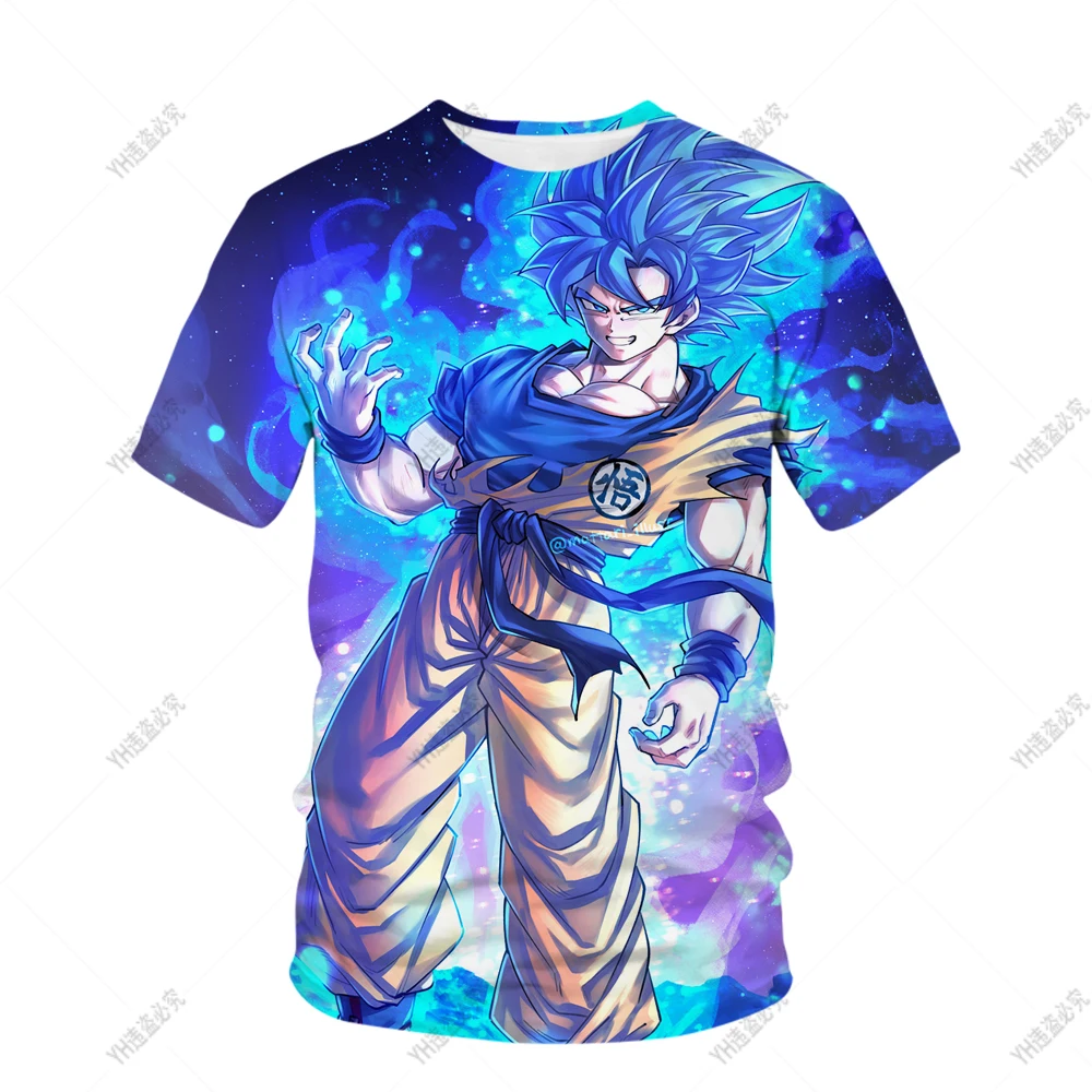 Summer Short Sleeve Cartoon Animation Dragon Ball 3d Print T-shirt Boys' Cool Fashion Street Children's Top Dragon Ball T-shirt
Summer Short Sleeve Cartoon Animation Dragon Ball 3d Print T-shirt Boys' Cool Fashion Street Children's Top Dragon Ball T-shirt