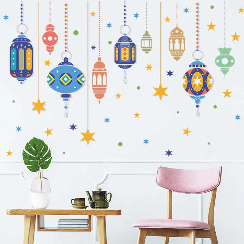 2022 Ramadan Decoration Ramadan Lamp Ornament Star Castle Bedroom Wall Beautification Decoration Wall Sticker
2022 Ramadan Decoration Ramadan Lamp Ornament Star Castle Bedroom Wall Beautification Decoration Wall Sticker