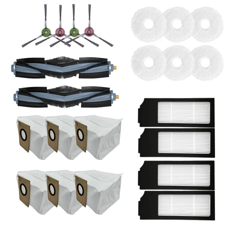 Main Brush Side Brush Hepa Filter Mop Cloths For Ecovacs Deebot X1 TURBO OMNI Robot Vacuum Cleaner Spare Parts
Main Brush Side Brush Hepa Filter Mop Cloths For Ecovacs Deebot X1 TURBO OMNI Robot Vacuum Cleaner Spare Parts
