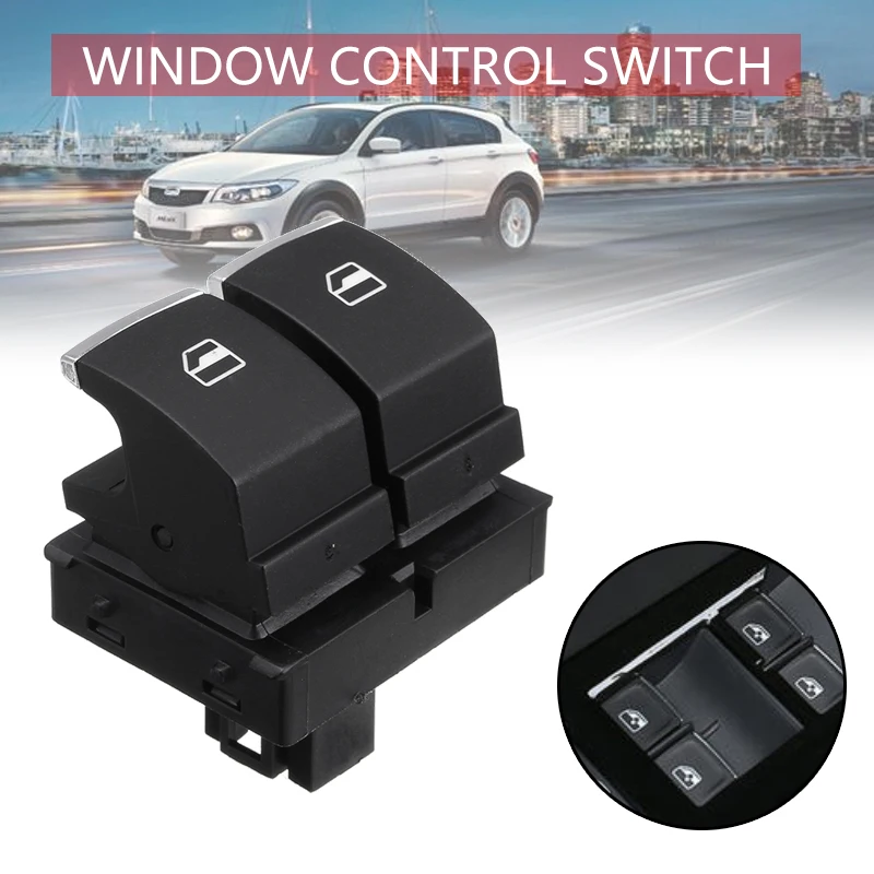 5K3959857 4 Pins ABS Front Driver Side Electric Power Window Switch For VW Caddy Touran Golf EOS 2009 2010 2011 2012 2013 2014
5K3959857 4 Pins ABS Front Driver Side Electric Power Window Switch For VW Caddy Touran Golf EOS 2009 2010 2011 2012 2013 2014