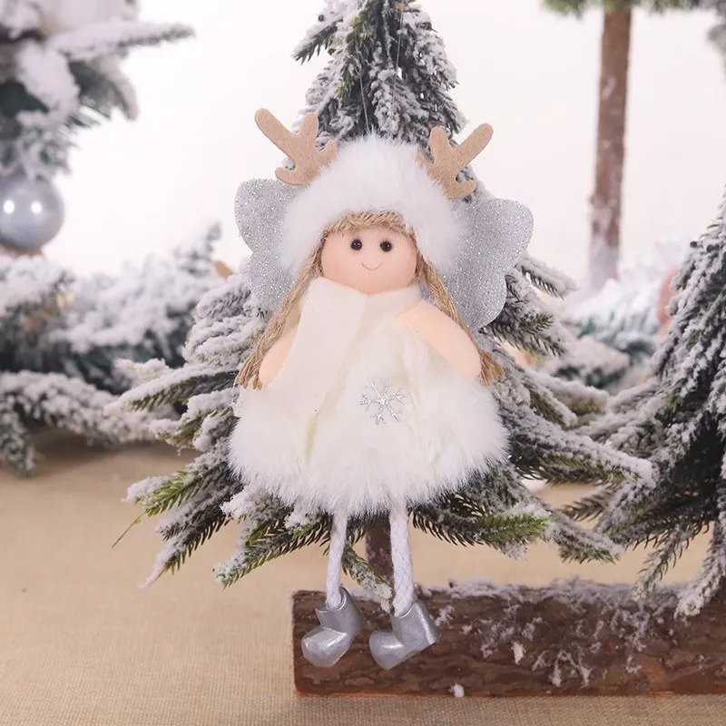 Christmas doll ornament Christmas angel stuffed doll toy Christmas tree pendant
Christmas doll ornament Christmas angel stuffed doll toy Christmas tree pendant