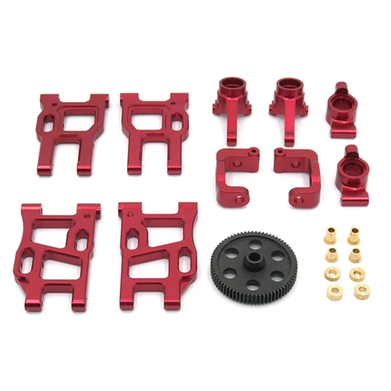 Metal Front And Rear Swing Arm Steering Knuckle C-Hub Gear Set For LC RACING PTG-2 PTG2 1/10 RC Car Upgrade Parts
Metal Front And Rear Swing Arm Steering Knuckle C-Hub Gear Set For LC RACING PTG-2 PTG2 1/10 RC Car Upgrade Parts