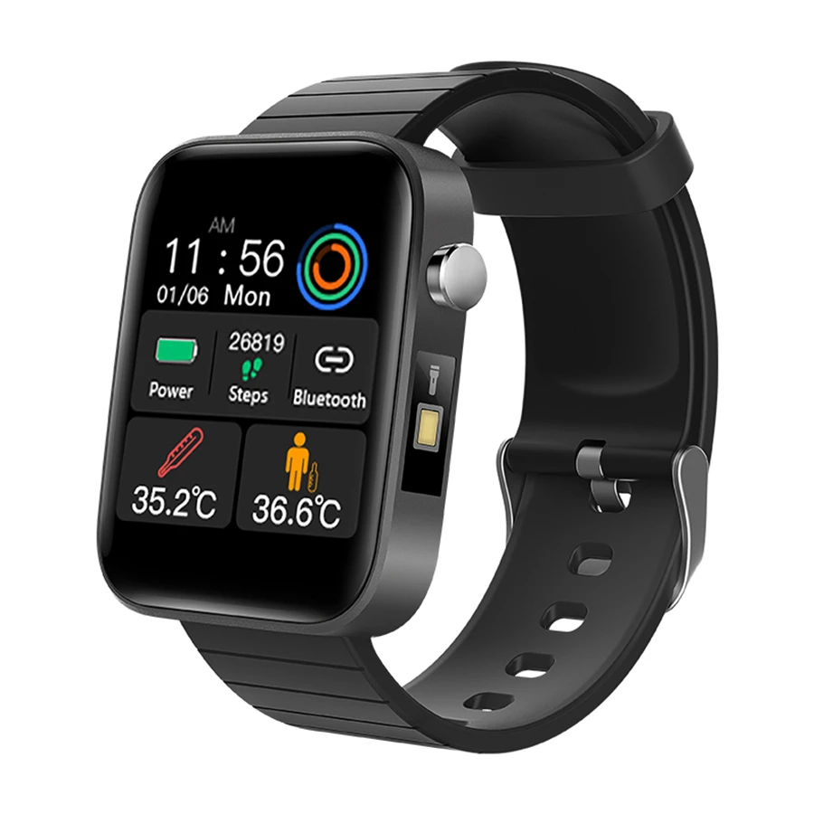 T68 Men Women Smart Watch with Body Temperature Measure Sports Fitness Watch Heart Rate Blood Pressure Oxygen Monitor Smartwatch
T68 Men Women Smart Watch with Body Temperature Measure Sports Fitness Watch Heart Rate Blood Pressure Oxygen Monitor Smartwatch