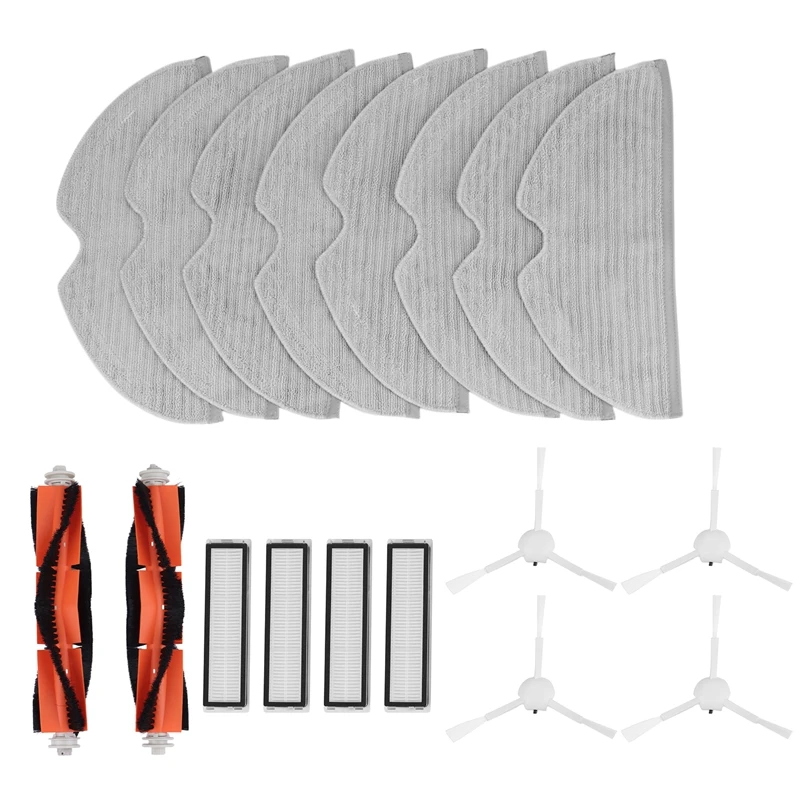Parts Kit for Xiaomi Dream BOT L10 Pro D9 Robot Vacuum Cleaner Main Side Brush Filter Mop HEPA Filter Accessories
Parts Kit for Xiaomi Dream BOT L10 Pro D9 Robot Vacuum Cleaner Main Side Brush Filter Mop HEPA Filter Accessories