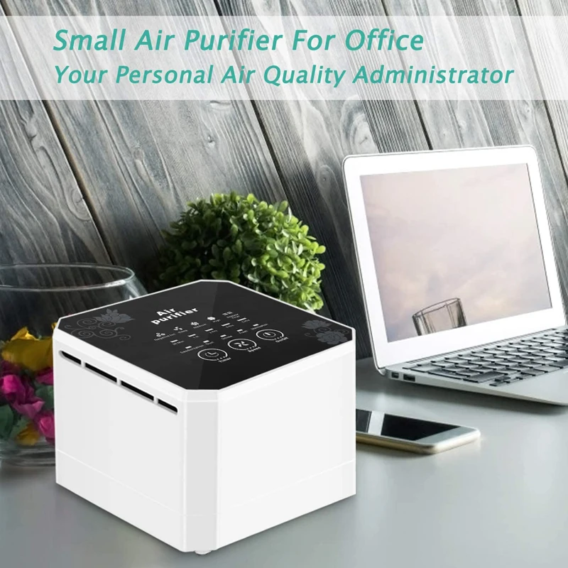Negative Ion Air Purifier For Home Triple Filter USB Powered Smart Timer 3 Gears Wind Low Noise Air Cleaner Dust Smoke Removal
Negative Ion Air Purifier For Home Triple Filter USB Powered Smart Timer 3 Gears Wind Low Noise Air Cleaner Dust Smoke Removal