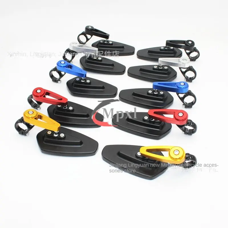 7/8" CNC Motorcycle Rearview Mirrors 22mm Universal Clear Glass Scooter Bar End Handlebar Mirror Rear View Mirror Accessories
7/8" CNC Motorcycle Rearview Mirrors 22mm Universal Clear Glass Scooter Bar End Handlebar Mirror Rear View Mirror Accessories