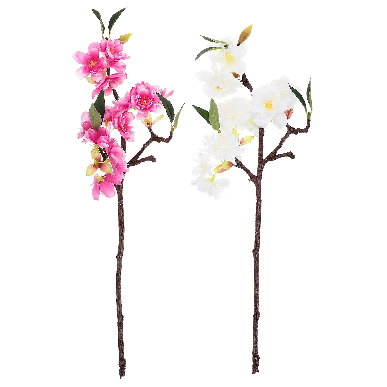 2Pcs Artificial Flowers Branches Blossoms Stems Floral Bouquet for Wedding Home Office Vase Vase Filler 
2Pcs Artificial Flowers Branches Blossoms Stems Floral Bouquet for Wedding Home Office Vase Vase Filler