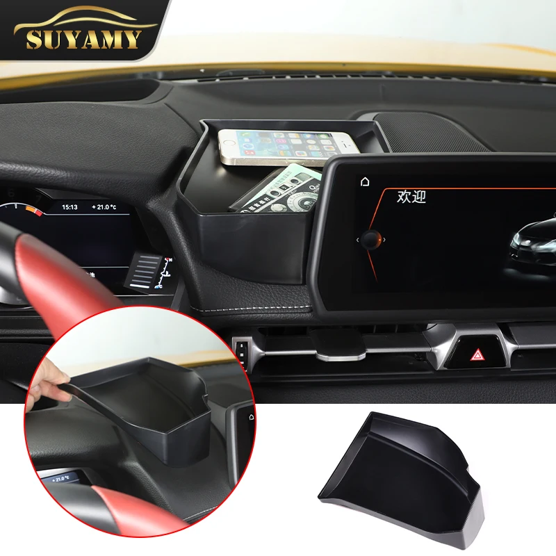 Stowing Tidying Car Dashboard Console Storage Box Organizer Tray Holder Interior Accessories For Toyota GR Supra MK5 A90 2019-22
Stowing Tidying Car Dashboard Console Storage Box Organizer Tray Holder Interior Accessories For Toyota GR Supra MK5 A90 2019-22