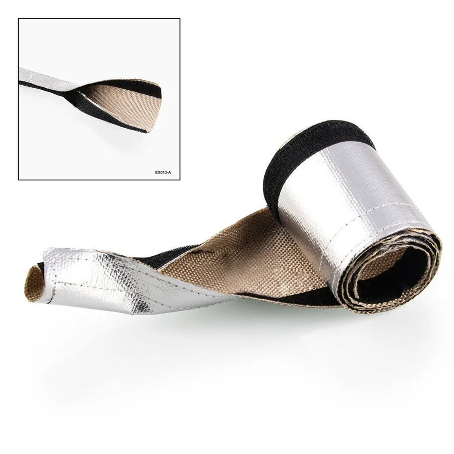 New Heat Shield Sleeve Insulator Wire Mug Cover Wrap Loom Tube Metallic Heat Insulation Mat Thermal Insulated Sleeve Wire Cover
New Heat Shield Sleeve Insulator Wire Mug Cover Wrap Loom Tube Metallic Heat Insulation Mat Thermal Insulated Sleeve Wire Cover