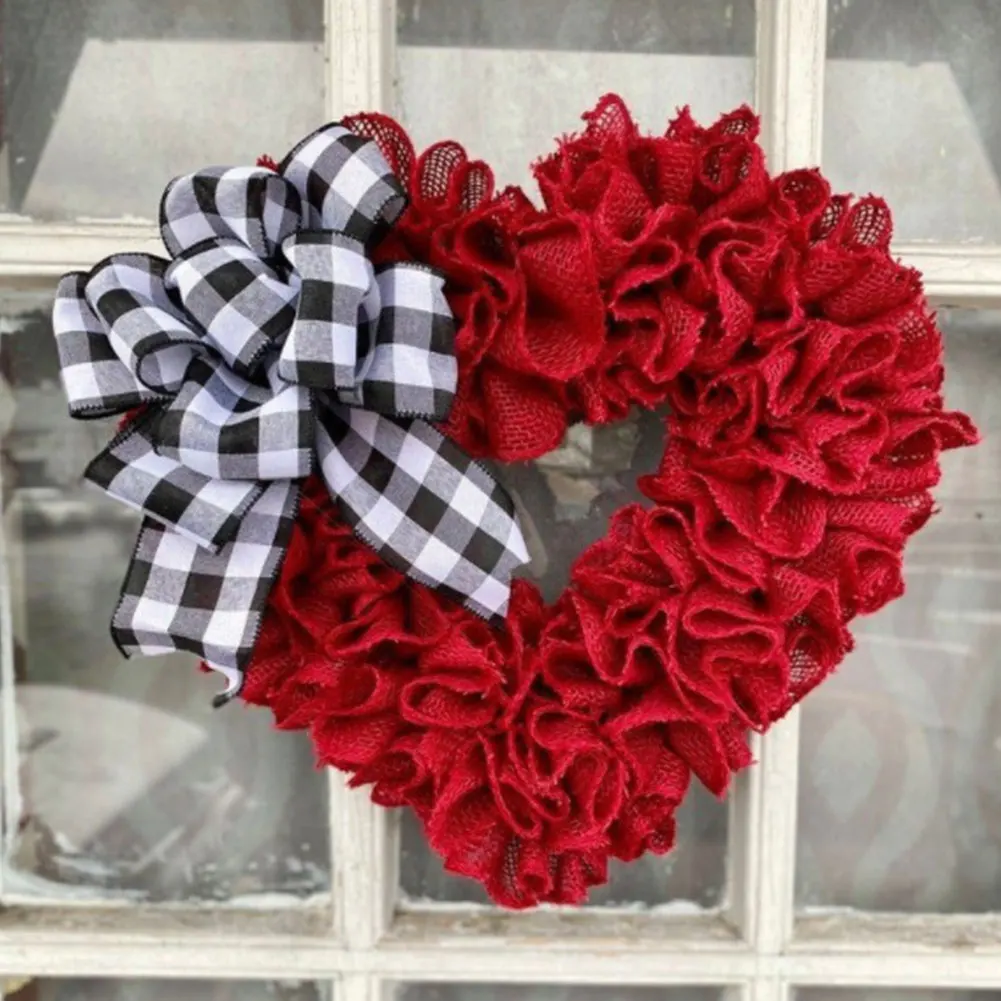 Cloth Window Door Wall Hanging Pendant Valentine's Day Love Heart Door Wreath Happy Valentine Party Decor For Home
Cloth Window Door Wall Hanging Pendant Valentine's Day Love Heart Door Wreath Happy Valentine Party Decor For Home