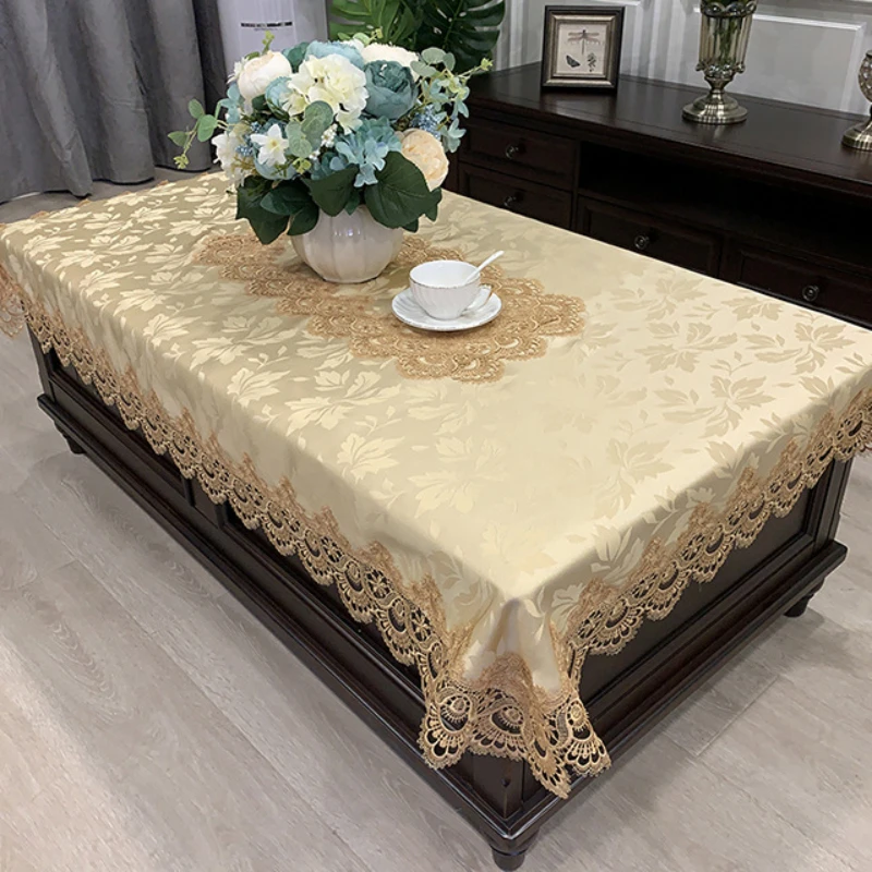 Rectangle Tablecloth Luxury Embroidery Lace Table Cover Flower Elegant Hollow Out Table Cloth Towels Dining table decoration
Rectangle Tablecloth Luxury Embroidery Lace Table Cover Flower Elegant Hollow Out Table Cloth Towels Dining table decoration