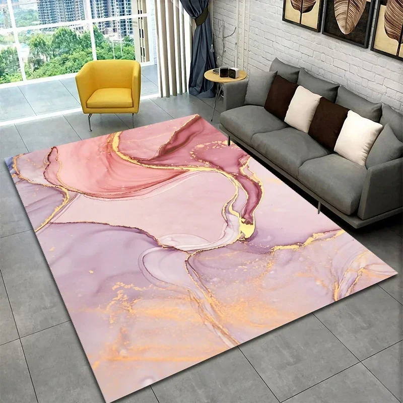 Модные современные большие коврики для гостиной, абстрактное искусство, картина маслом, розовый Золотой ковер, коврик для спальни, прикроватный нескользящий напольный коврик
Модные современные большие коврики для гостиной, абстрактное искусство, картина маслом, розовый Золотой ковер, коврик для спальни, прикроватный нескользящий напольный коврик