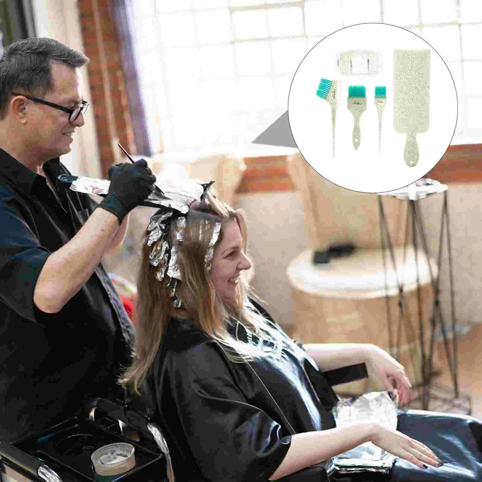 Hair Dye Bowl Coloring Kit Tint Color Brush Dyeing Mixing Hairdressing Tool Accessory Brushes Bowls Comb Board Tools Supplies
Hair Dye Bowl Coloring Kit Tint Color Brush Dyeing Mixing Hairdressing Tool Accessory Brushes Bowls Comb Board Tools Supplies