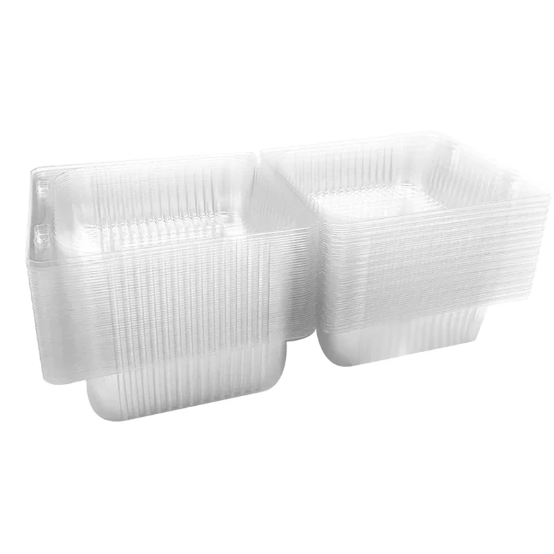 100Pcs Single Individual Cake Slice Boxes Dessert Containers Cheesecake Boxes Stackable Square Boxes Clear Food Boxes
100Pcs Single Individual Cake Slice Boxes Dessert Containers Cheesecake Boxes Stackable Square Boxes Clear Food Boxes