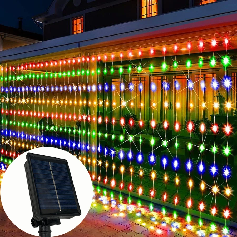 Солнечные гирлянды-шторы LED
Солнечные гирлянды-шторы LED