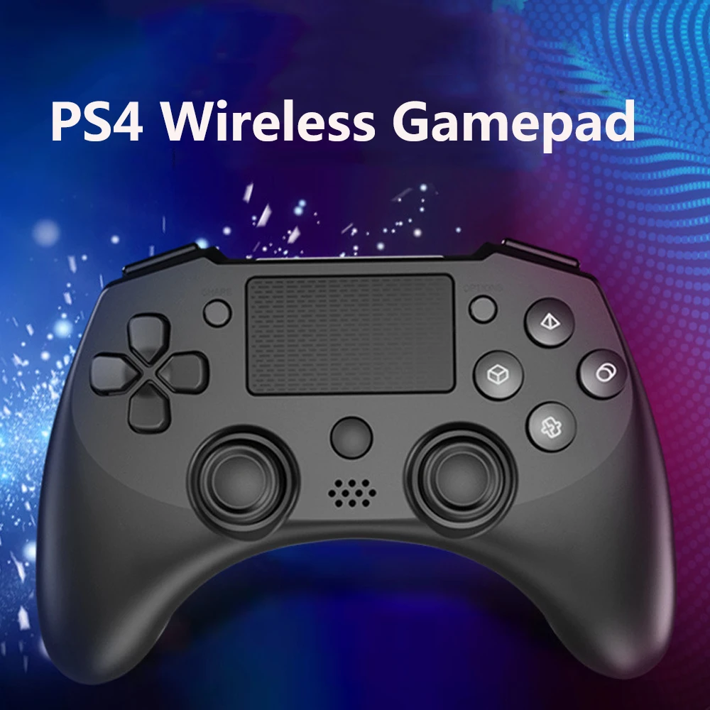 Bluetooth геймпад PS4, контроллер для ПК, беспроводной джойстик для телефона, геймпад, совместим с игровой консолью PS4
Bluetooth геймпад PS4, контроллер для ПК, беспроводной джойстик для телефона, геймпад, совместим с игровой консолью PS4