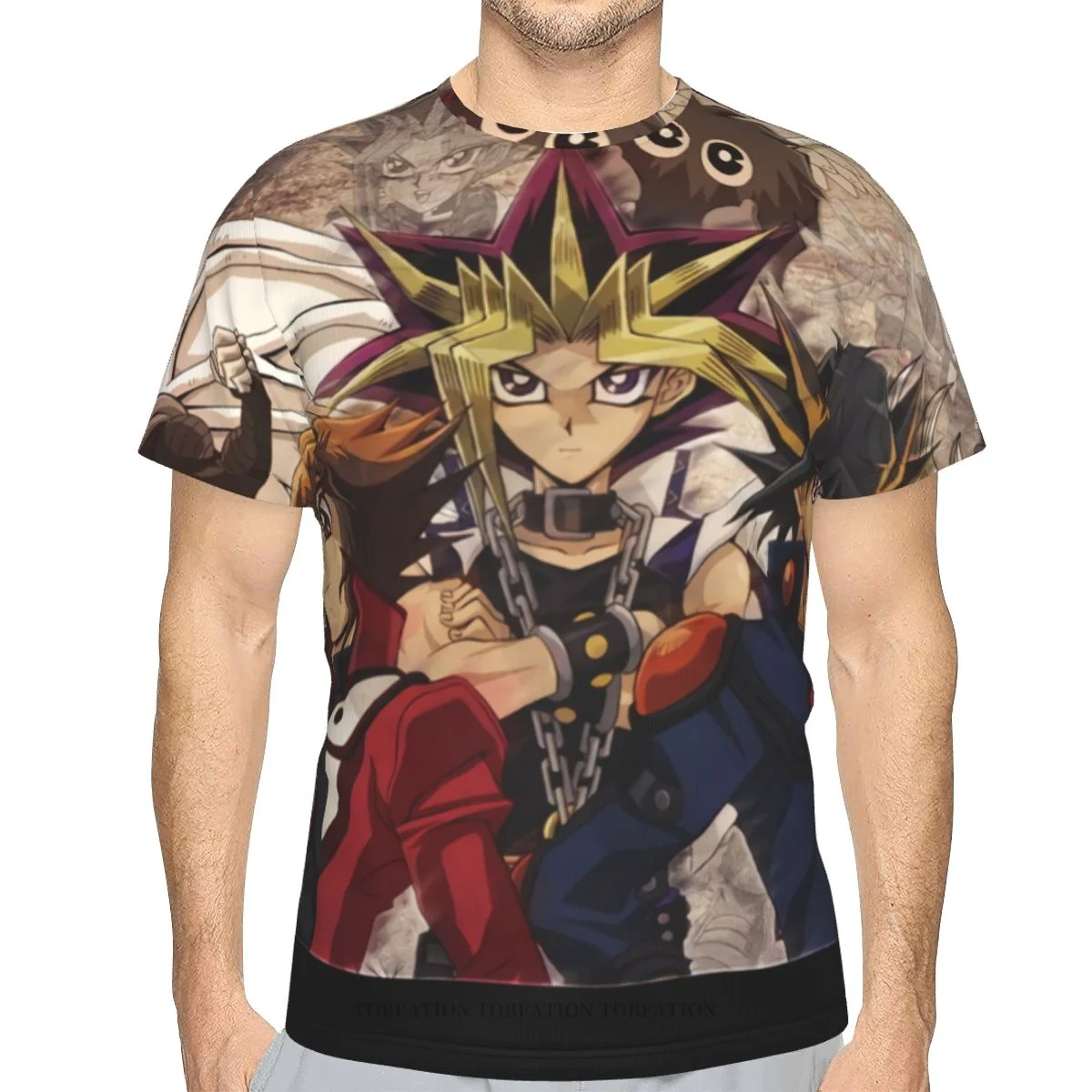 Футболка Jaden Yami Yusei YuGiOh из полиэстера с 3D принтом карточных игр, мужская и женская футболка с коротким рукавом для спортзала, уличная одежда, ... 
Футболка Jaden Yami Yusei YuGiOh из полиэстера с 3D принтом карточных игр, мужская и женская футболка с коротким рукавом для спортзала, уличная одежда, ...