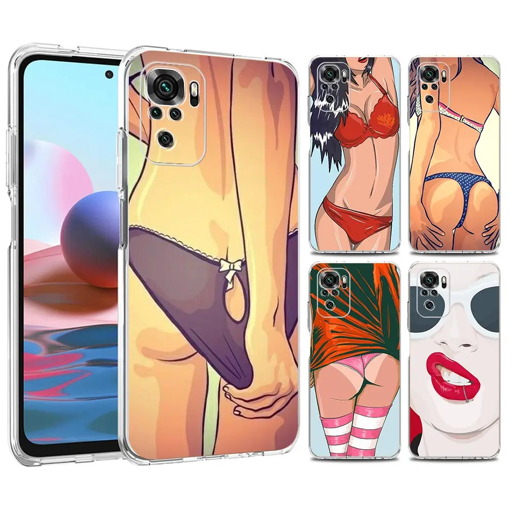 Sexy Lady Red Lips Hot Girl Phone Case For Redmi Note 11 Pro 10 10S 9 8 8T K50 K40 Soft Transparent Redmi 9A 9C 9T 7 7A Cover
Sexy Lady Red Lips Hot Girl Phone Case For Redmi Note 11 Pro 10 10S 9 8 8T K50 K40 Soft Transparent Redmi 9A 9C 9T 7 7A Cover