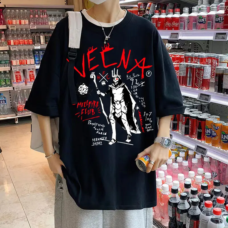 Stranger Things 4 Hellfire Club Eddie Munson Print Tshirt Man Rock Tee Streetwear Short Sleeve Men Women Fashion Hip Hop T-shirt
Stranger Things 4 Hellfire Club Eddie Munson Print Tshirt Man Rock Tee Streetwear Short Sleeve Men Women Fashion Hip Hop T-shirt