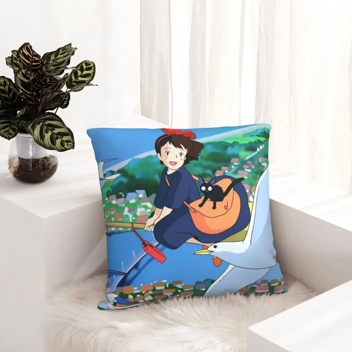 Kiki's Delivery Service pillowcase printed cushion cover sofa waist pillow pillow cover
Kiki's Delivery Service pillowcase printed cushion cover sofa waist pillow pillow cover