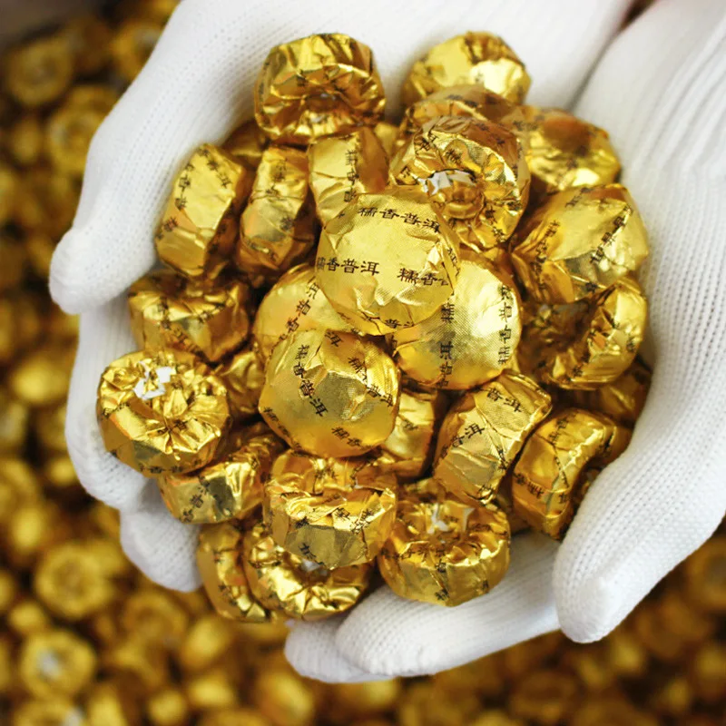 Склеивающий Аромат Риса, созревший, Xiaotuo Mini TUO Yunnan Province, Китай, 250 г 
Склеивающий Аромат Риса, созревший, Xiaotuo Mini TUO Yunnan Province, Китай, 250 г