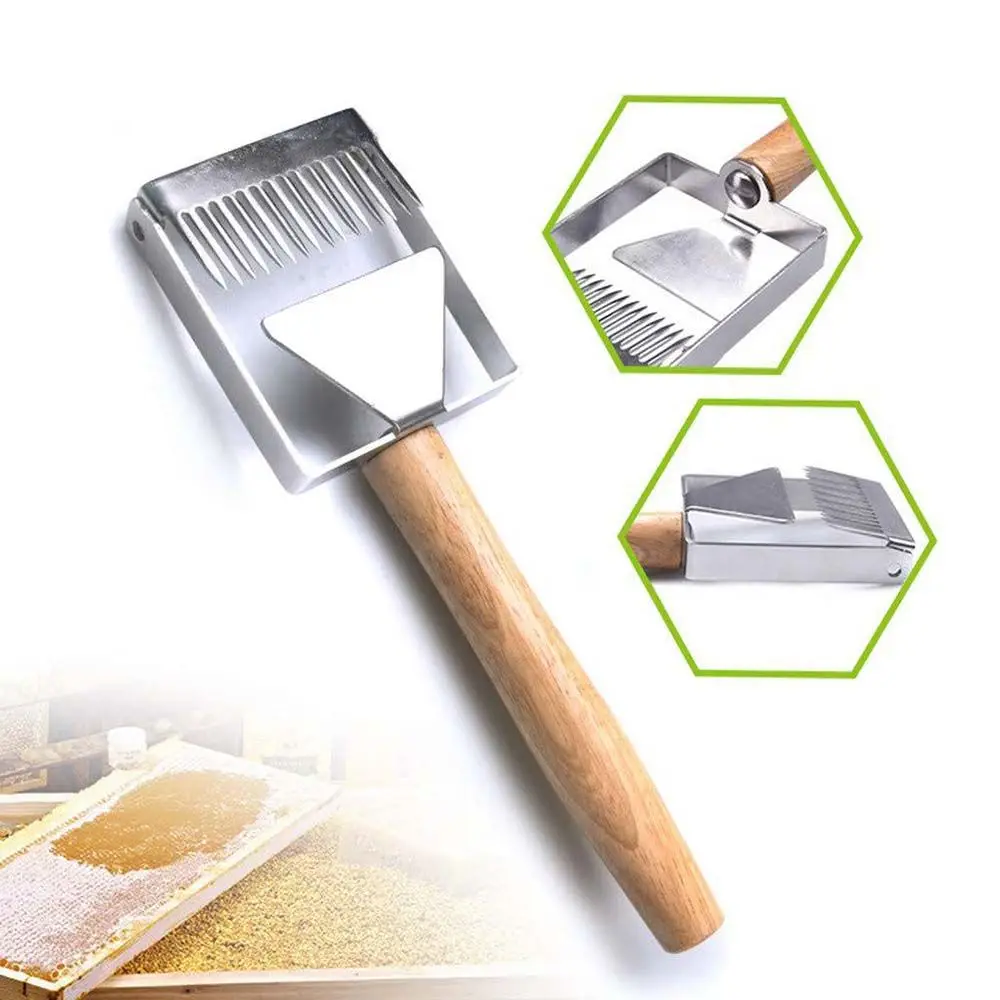 Hot Wooden Handle bee Honeycomb Apiculture Equipment Beekeeping Tool Honey Scraper Uncapping fork
Hot Wooden Handle bee Honeycomb Apiculture Equipment Beekeeping Tool Honey Scraper Uncapping fork