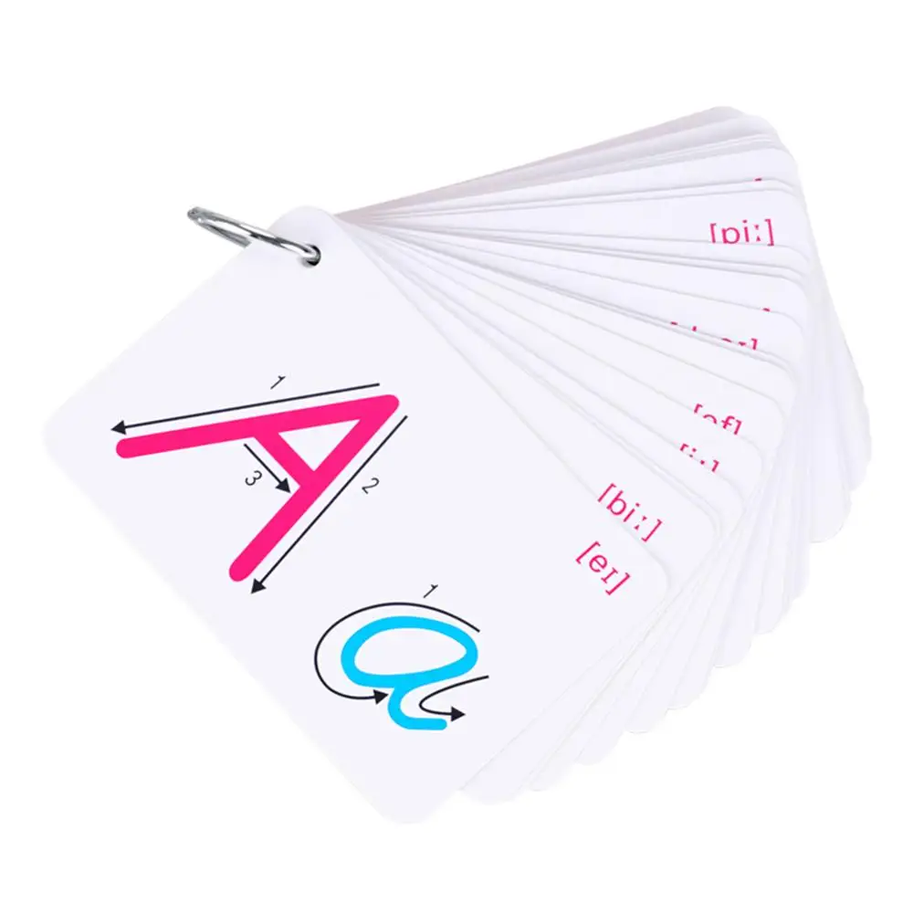 Ruiwjx 26 English Letter Card Children Early Education Learning Toys For Children Kid Gift With Buckle
Ruiwjx 26 English Letter Card Children Early Education Learning Toys For Children Kid Gift With Buckle