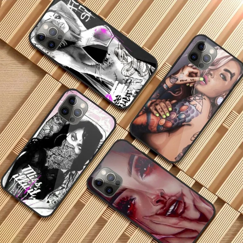 Чехол для телефона Sexy Rebel Girls для iPhone 14 13 12 11 XS X 8 7 6 Plus Mini Pro Max SE 2022 PC стеклянный чехол Funda Shell
Чехол для телефона Sexy Rebel Girls для iPhone 14 13 12 11 XS X 8 7 6 Plus Mini Pro Max SE 2022 PC стеклянный чехол Funda Shell