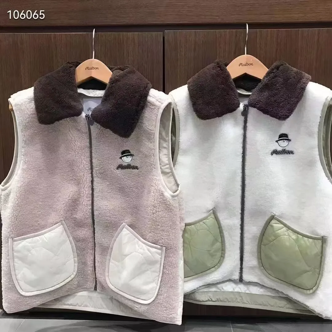 Autumn and winter Fashion golf cashmere vest cute lapel collar detachable golf women's Warm vest
Autumn and winter Fashion golf cashmere vest cute lapel collar detachable golf women's Warm vest