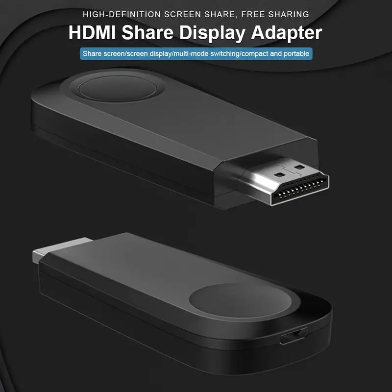 

Беспроводной адаптер для дисплея 1080P беспроводной HDMIcompatible адаптер приемник аудио адаптер Домашнее аудио и видео оборудование