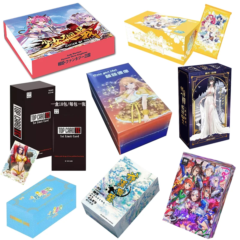 New Goddess Story Wai Fu Card Booster Box Collection Anime Rare SSR Sexy Bikini Feast Board Game Kids Toys Birthday Gift
New Goddess Story Wai Fu Card Booster Box Collection Anime Rare SSR Sexy Bikini Feast Board Game Kids Toys Birthday Gift